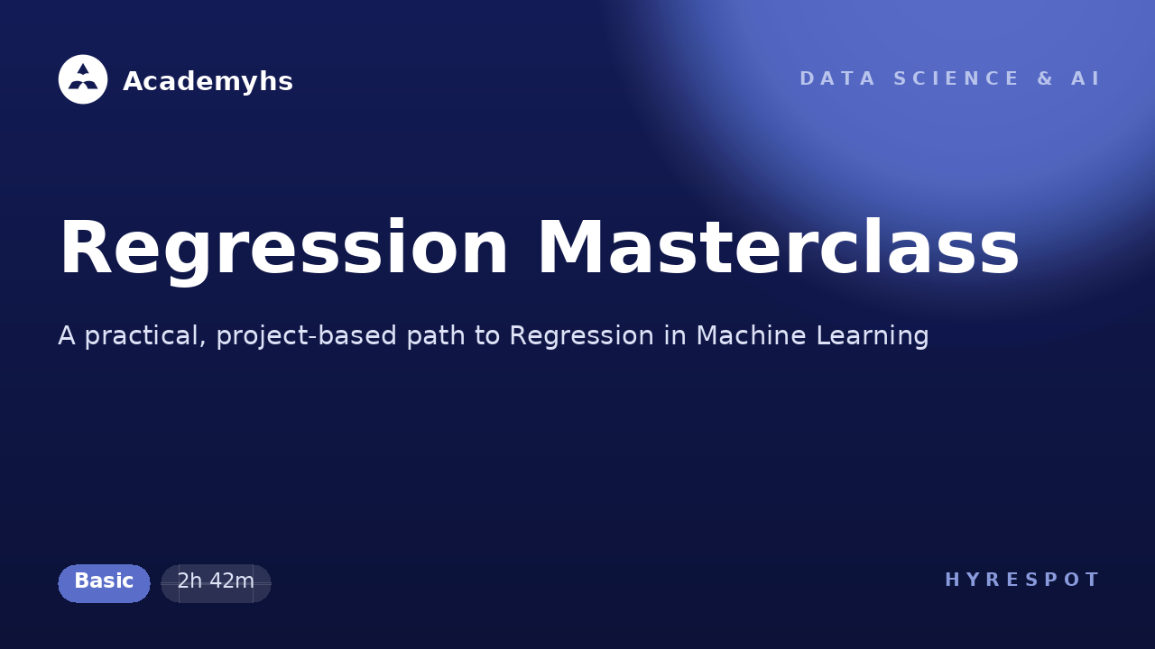 Regression Masterclass