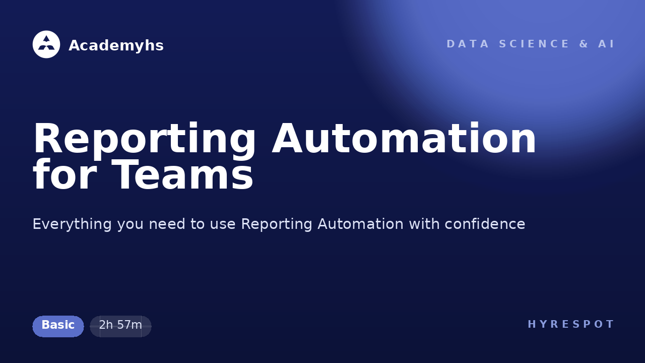 Reporting Automation for Teams