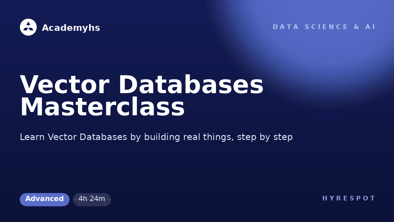 Vector Databases Masterclass