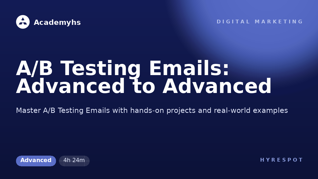 A/B Testing Emails: Advanced to Advanced