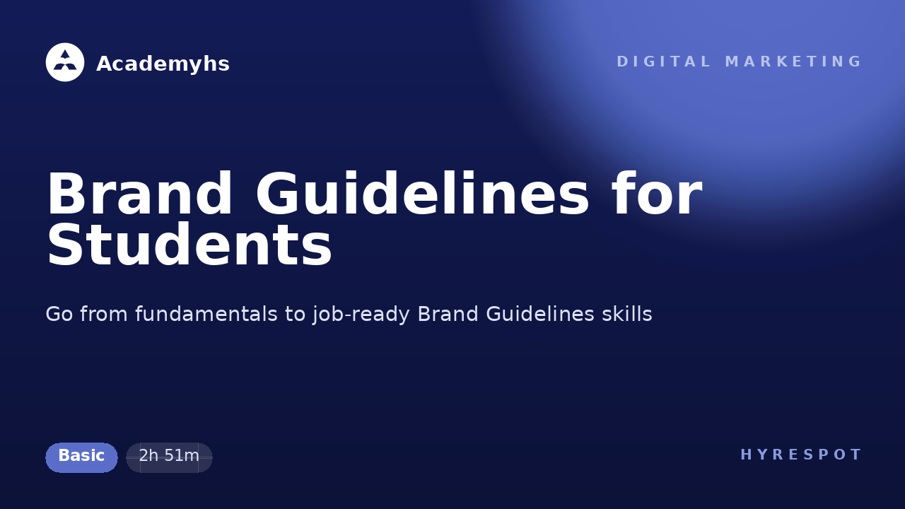 Brand Guidelines for Students