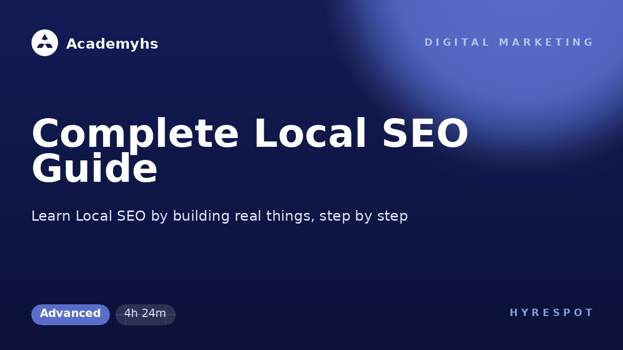 Complete Local SEO Guide