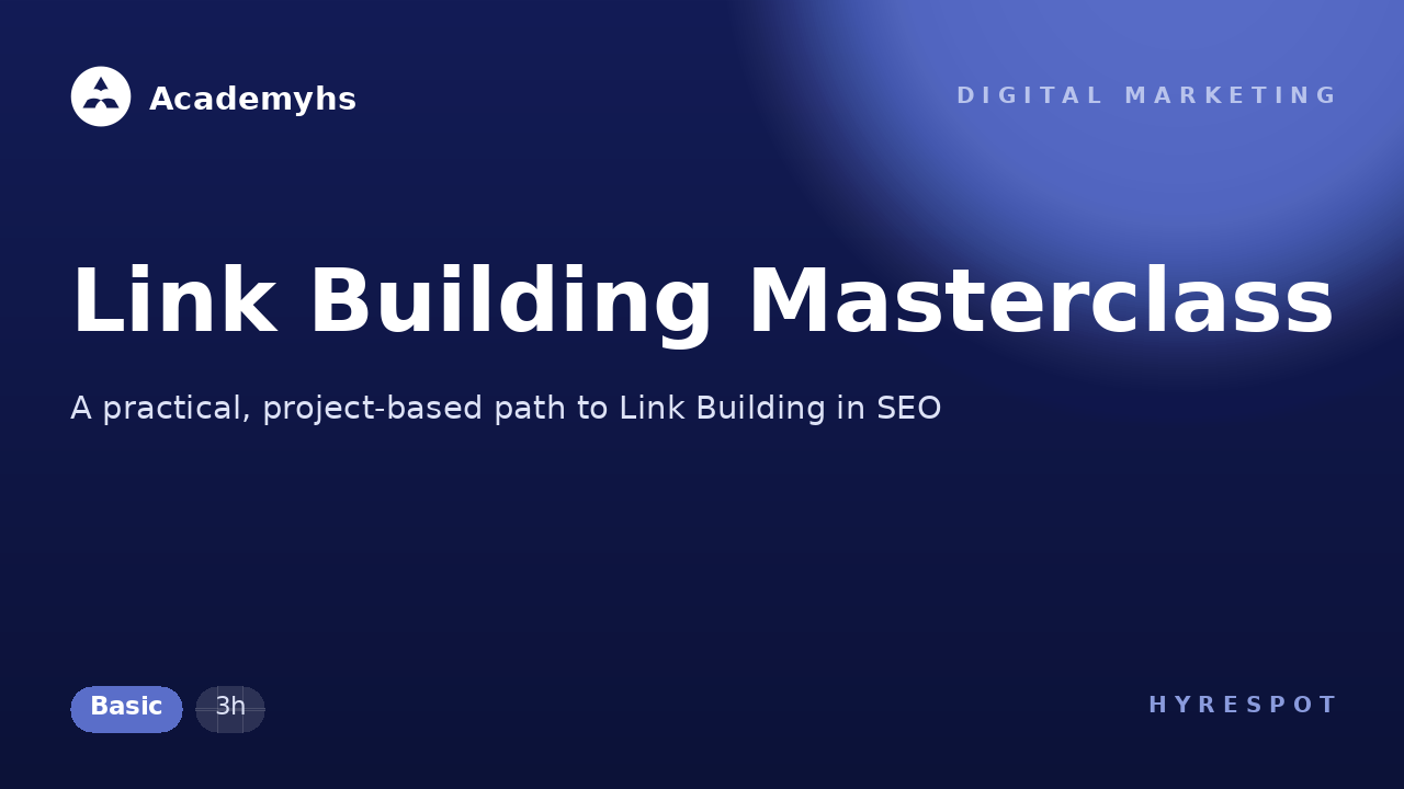 Link Building Masterclass