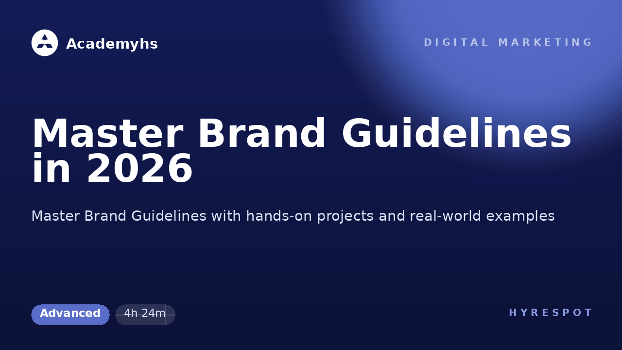 Master Brand Guidelines in 2026