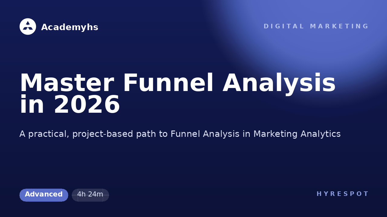 Master Funnel Analysis in 2026