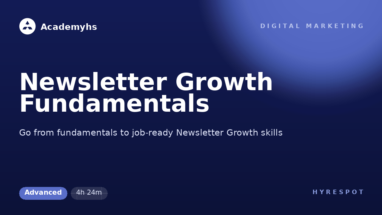 Newsletter Growth Fundamentals