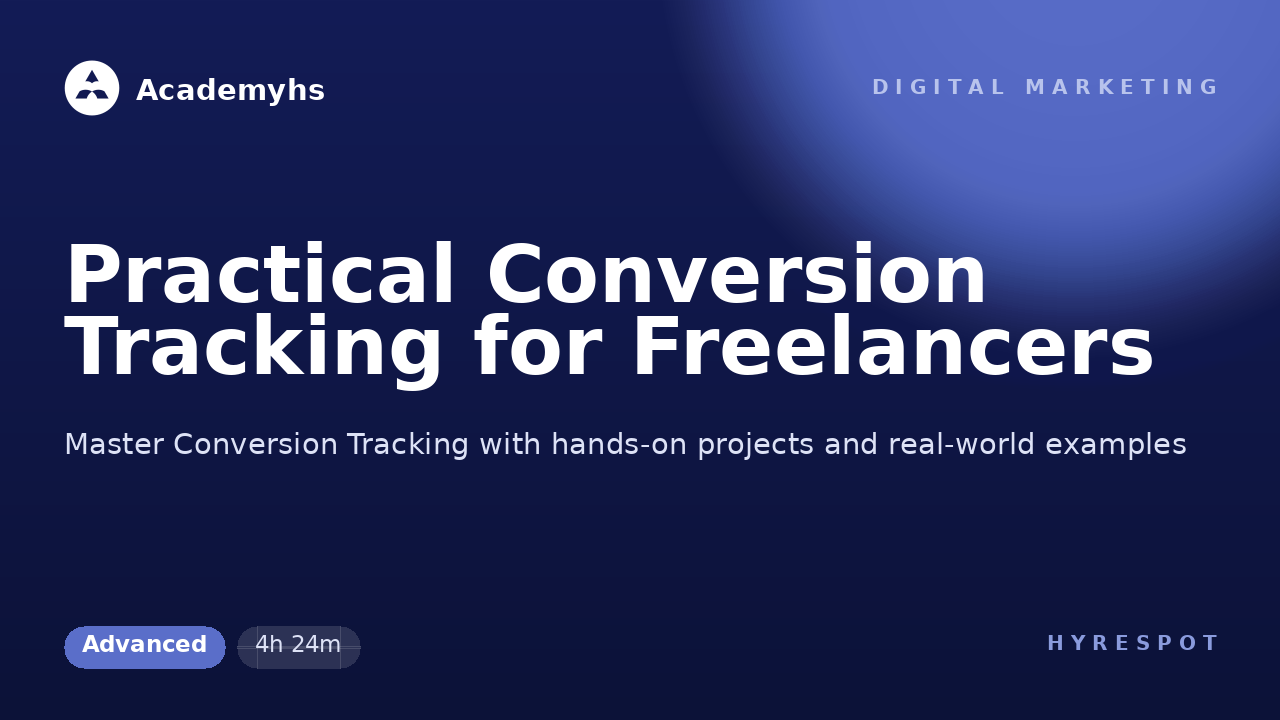 Practical Conversion Tracking for Freelancers
