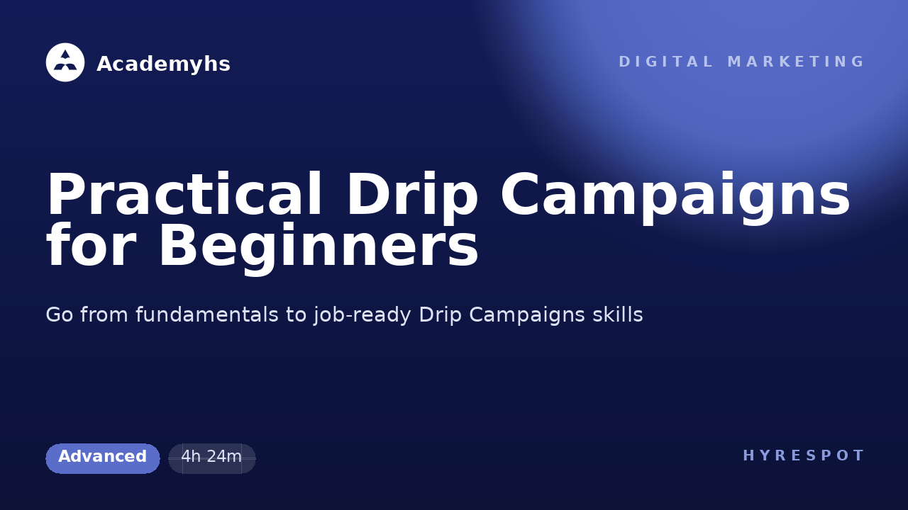 Practical Drip Campaigns for Beginners