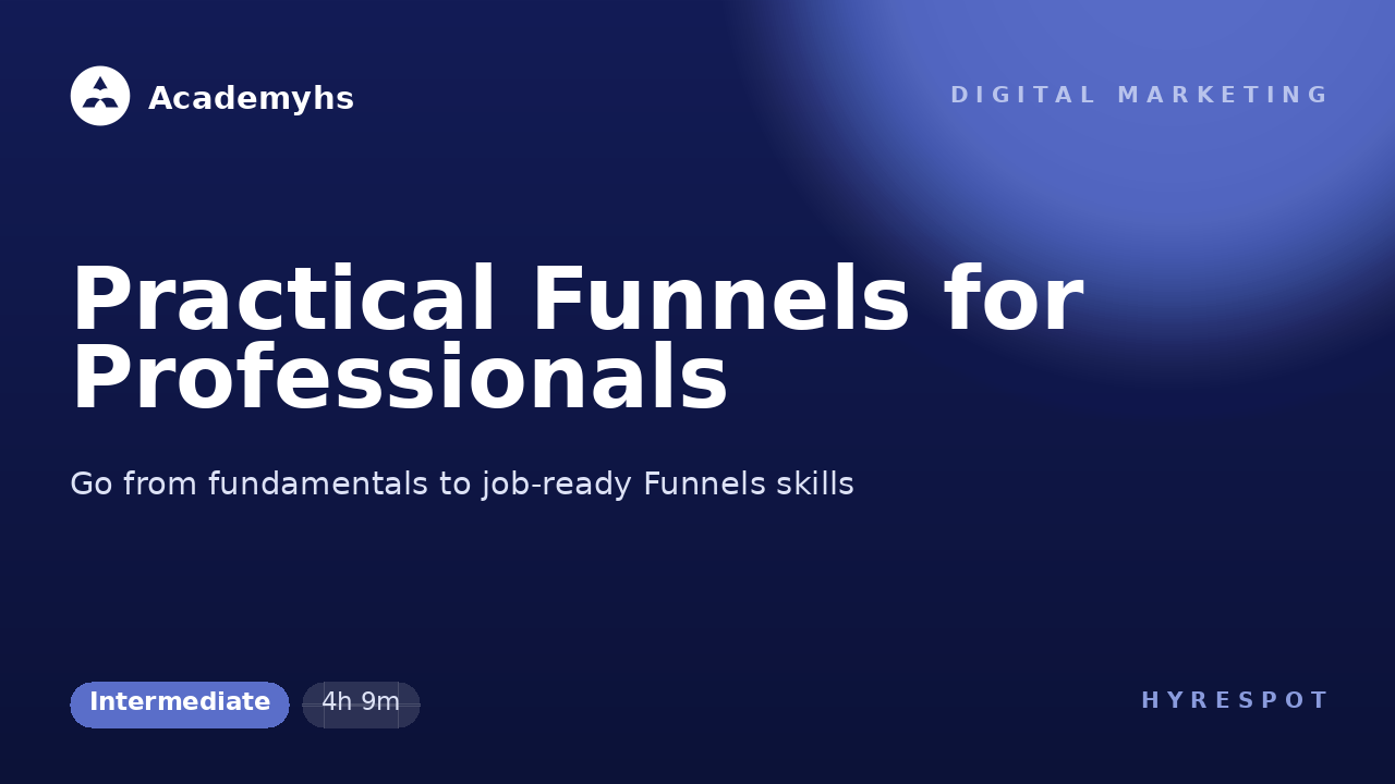 Practical Funnels for Professionals