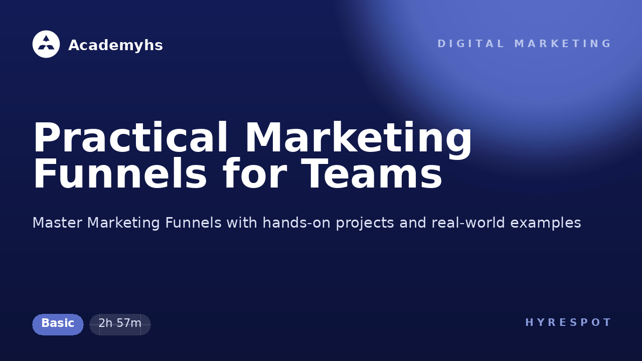 Practical Marketing Funnels for Teams