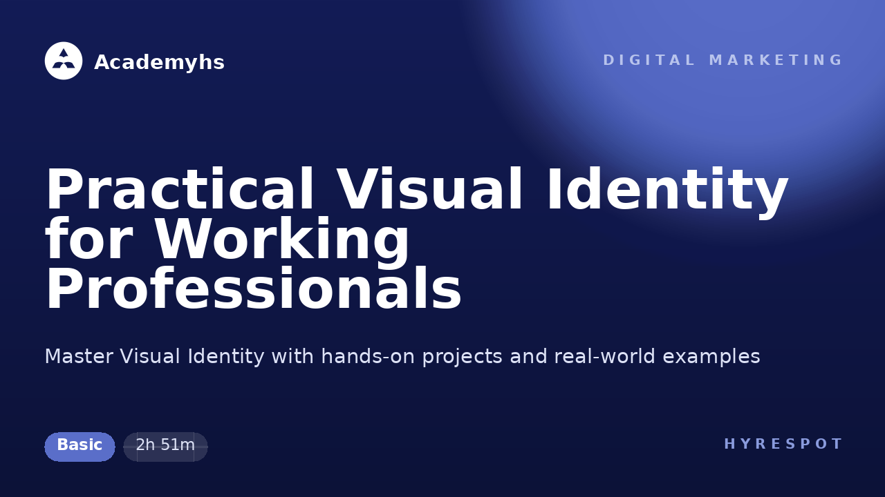 Practical Visual Identity for Working Professionals