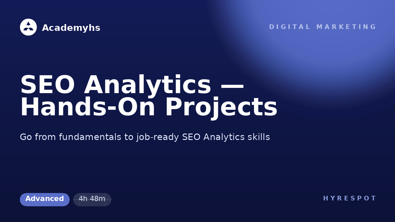 SEO Analytics — Hands-On Projects