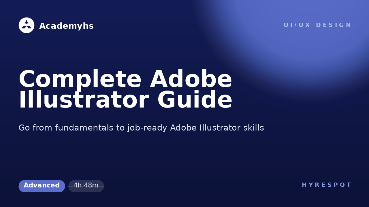 Complete Adobe Illustrator Guide