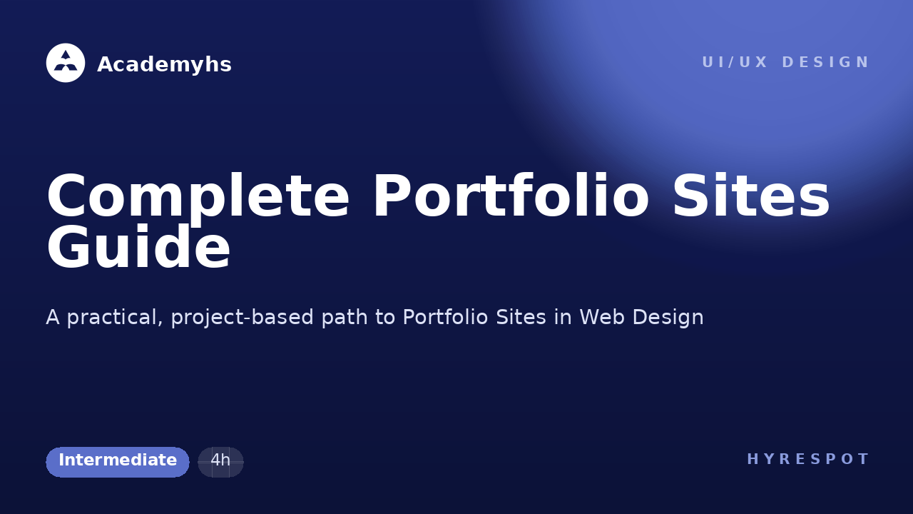 Complete Portfolio Sites Guide
