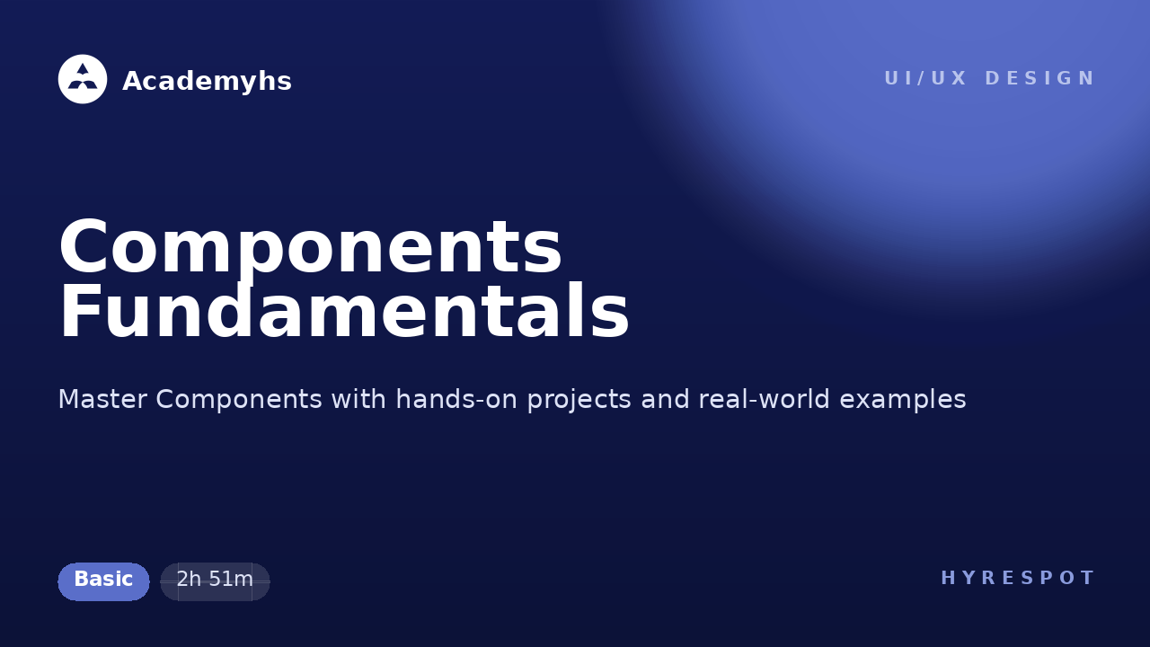 Components Fundamentals