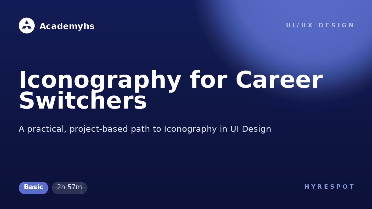 Iconography for Career Switchers