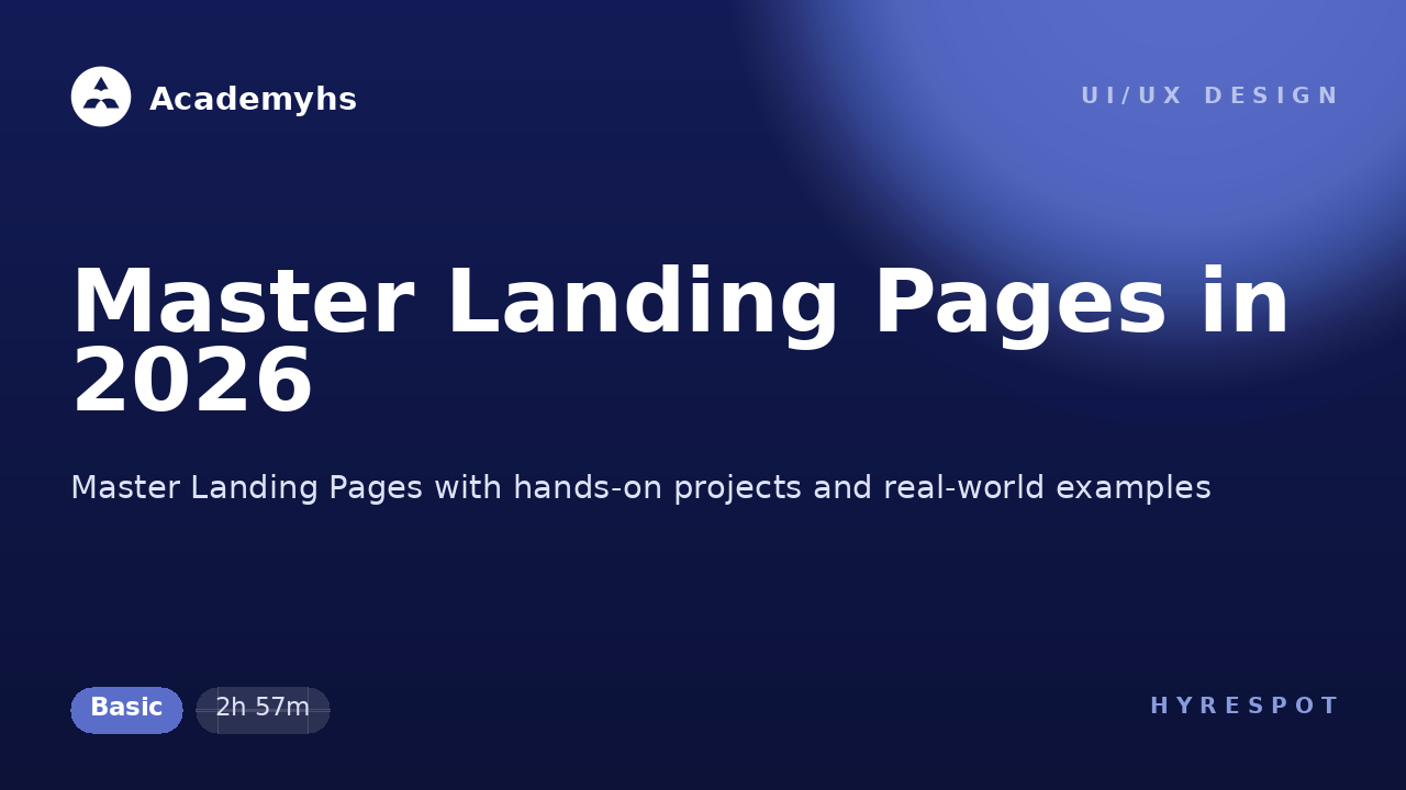 Master Landing Pages in 2026