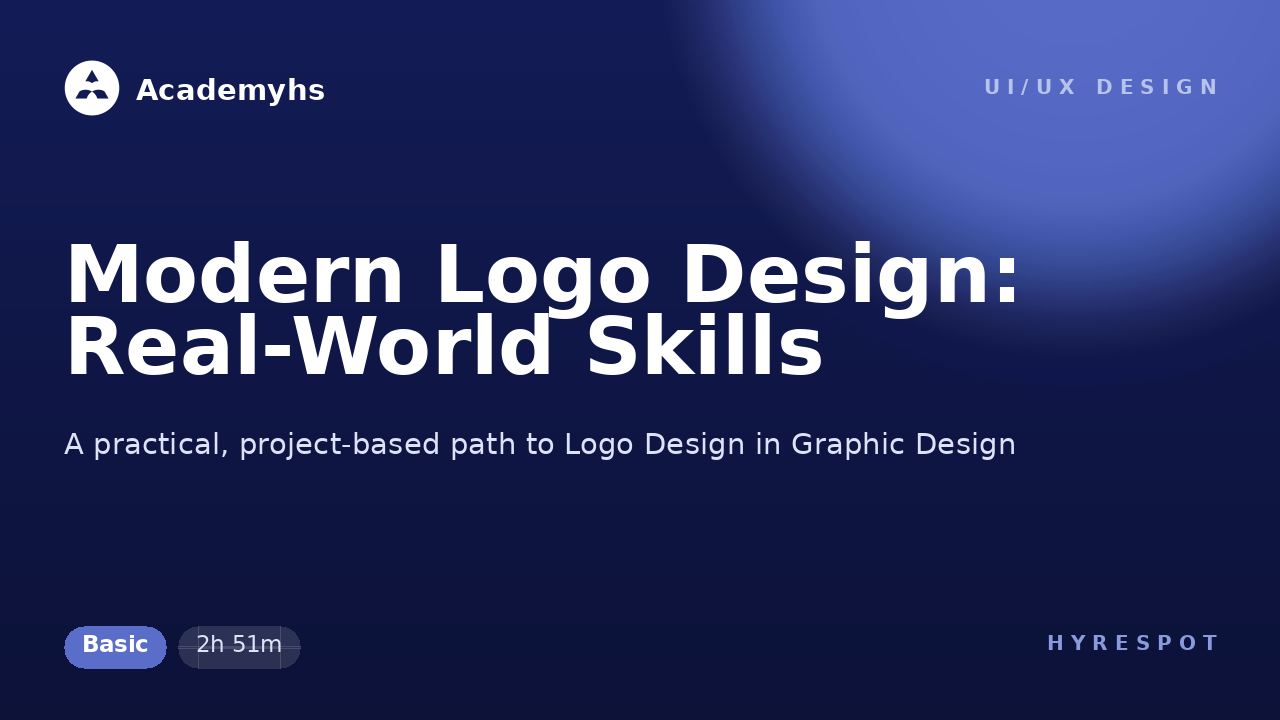 Modern Logo Design: Real-World Skills