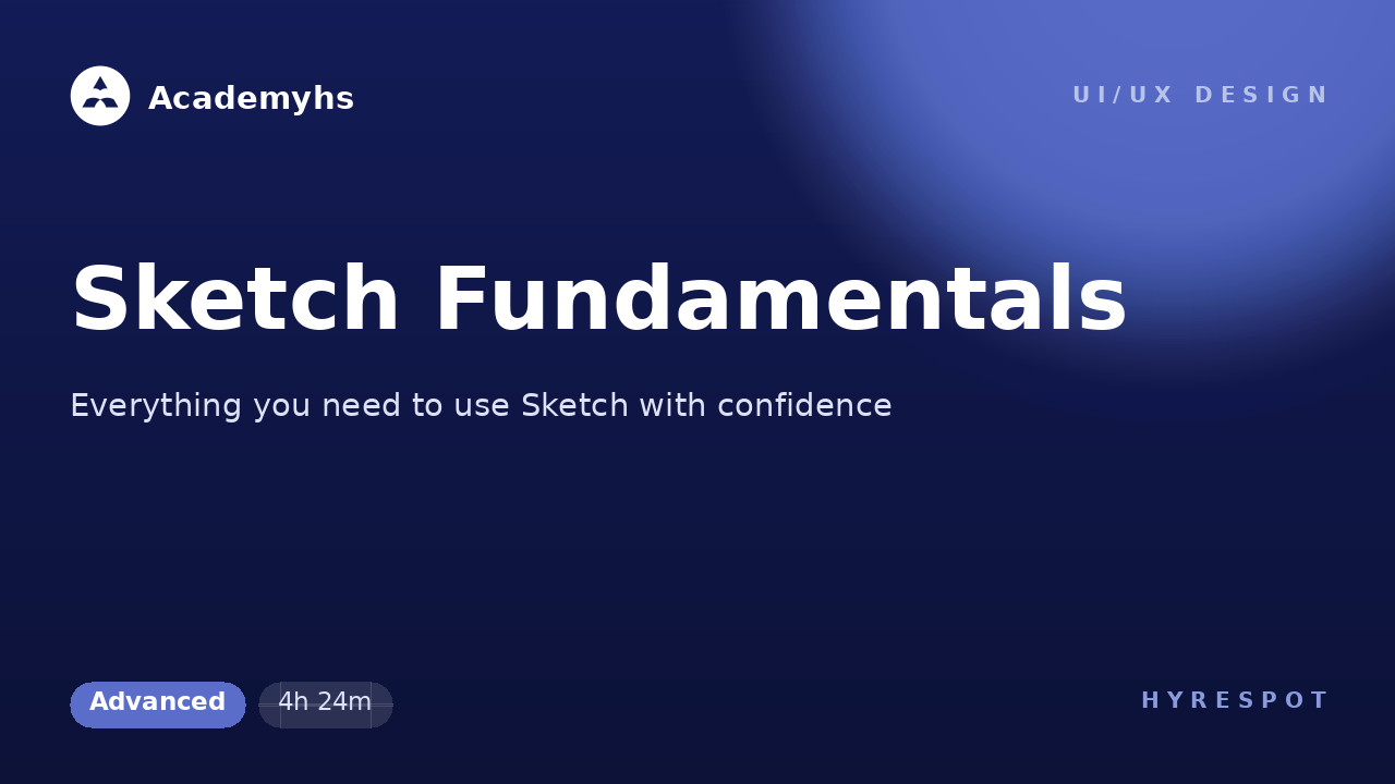 Sketch Fundamentals