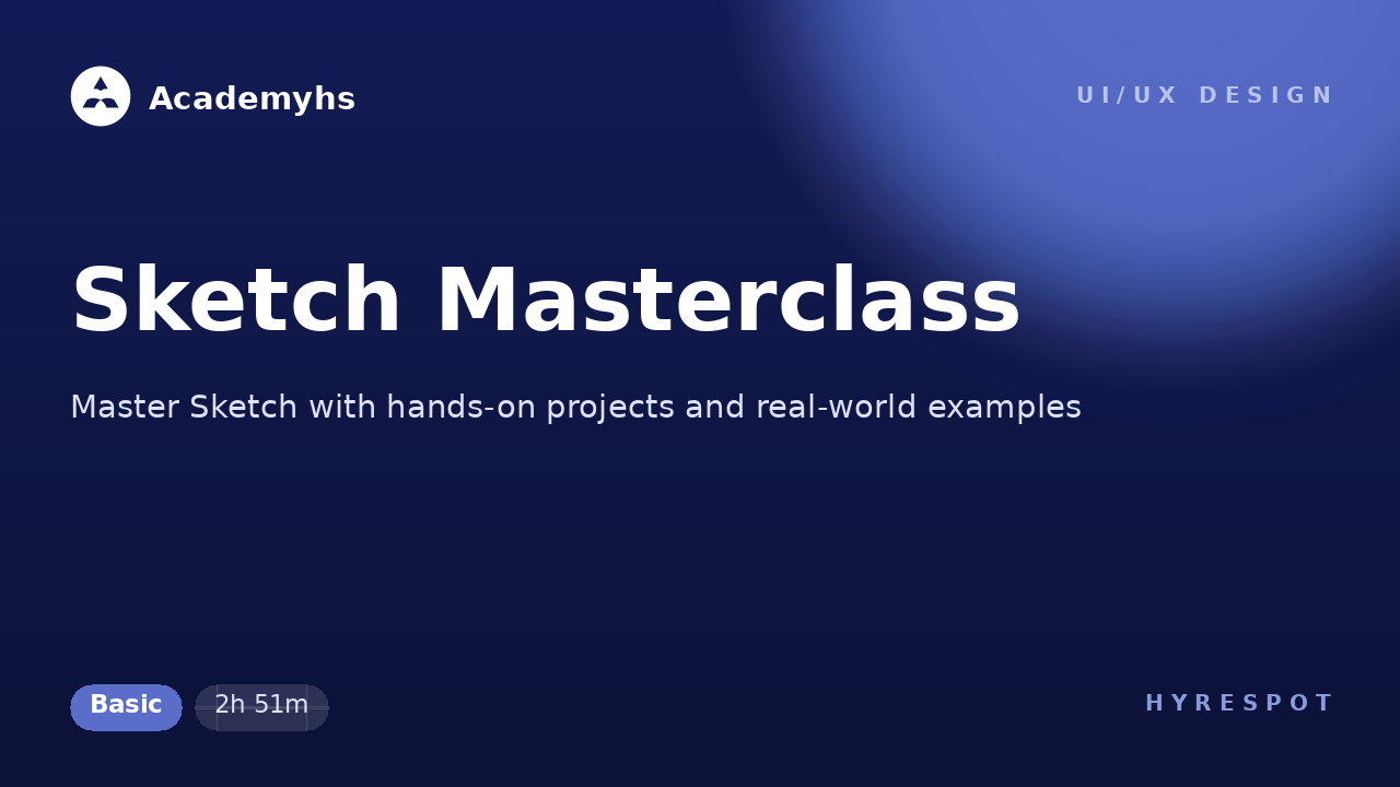 Sketch Masterclass