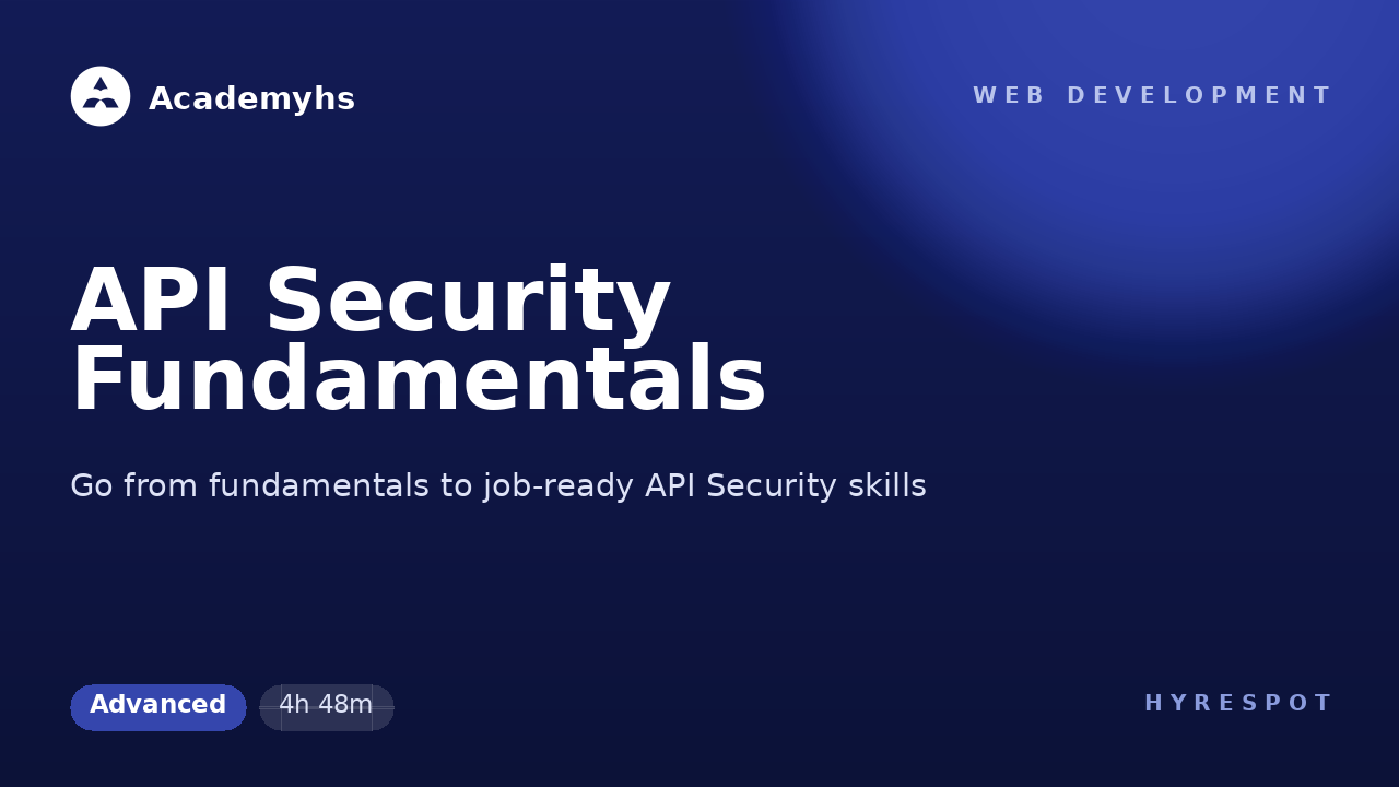 API Security Fundamentals