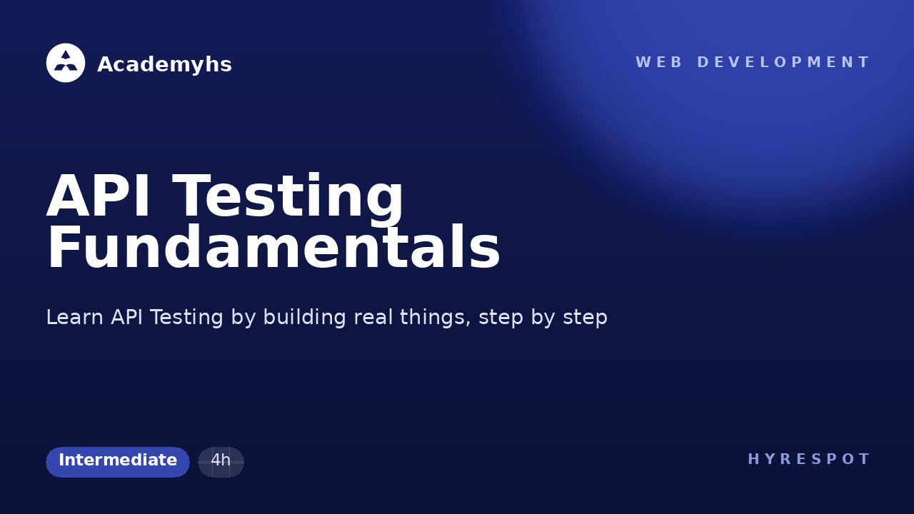 API Testing Fundamentals