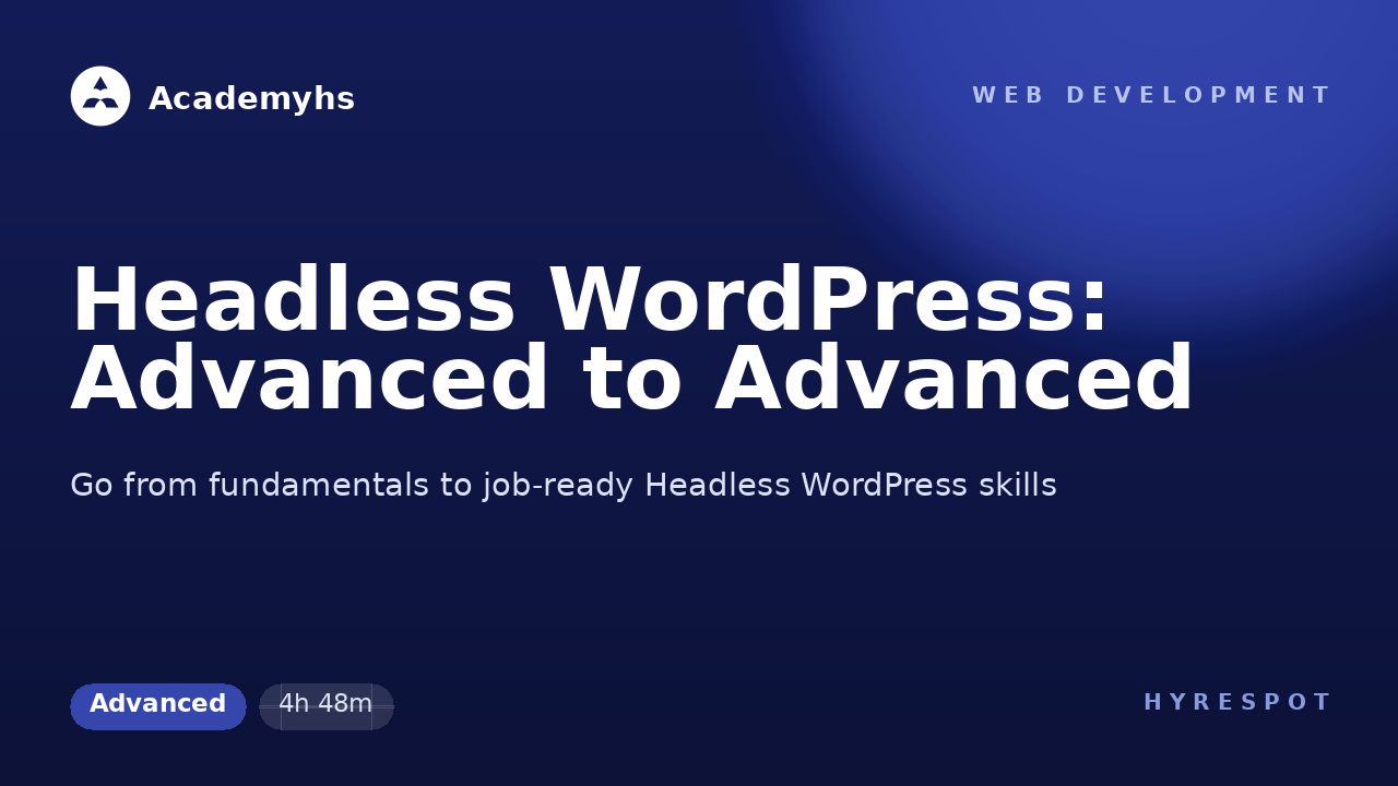 Headless WordPress: Advanced to Advanced