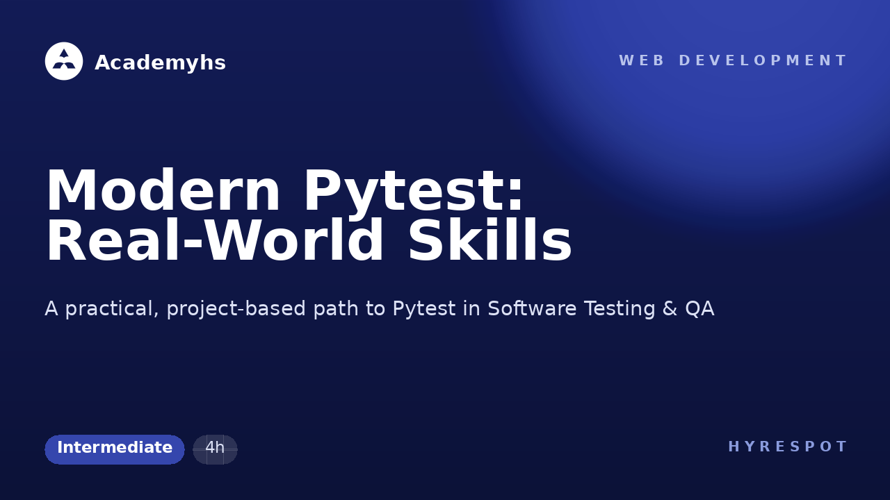Modern Pytest: Real-World Skills
