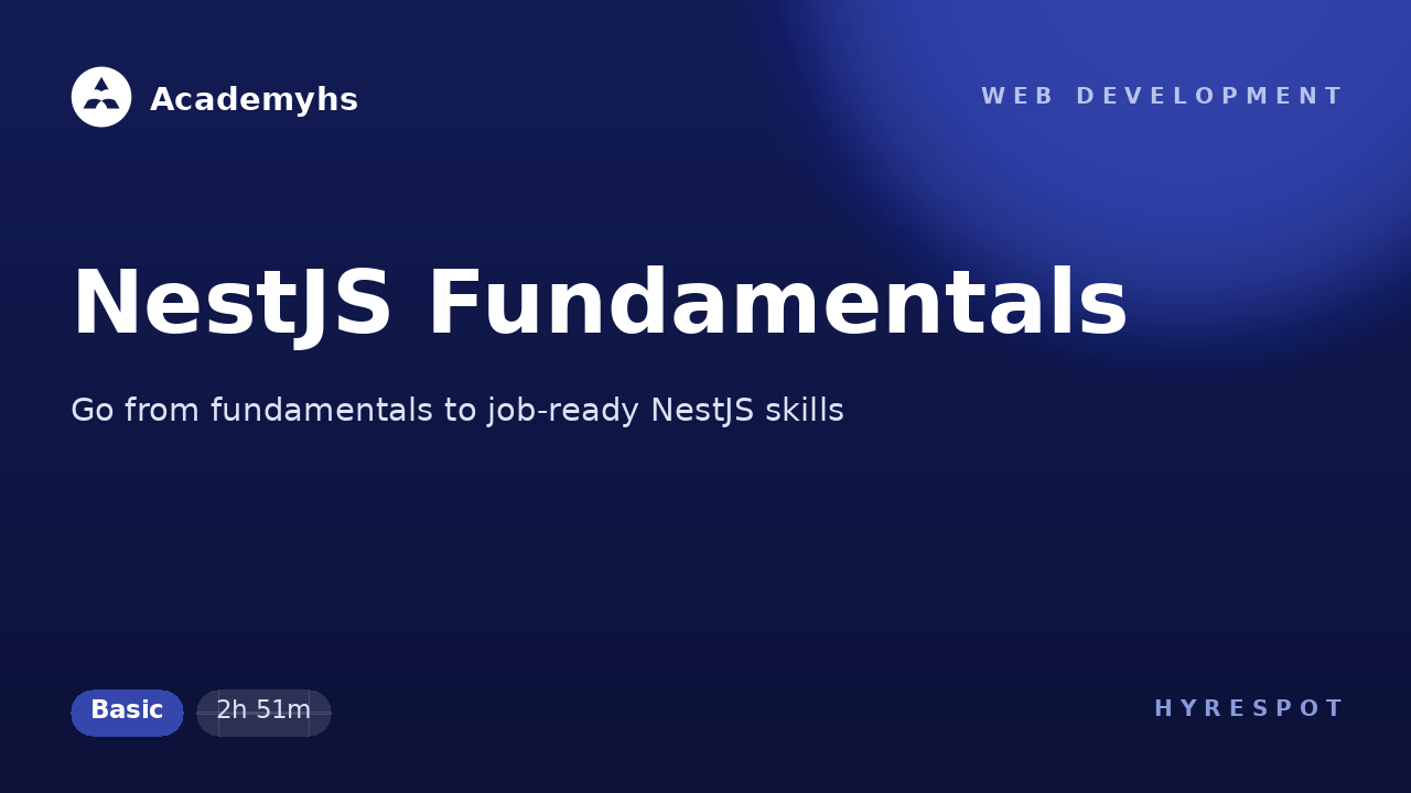 NestJS Fundamentals