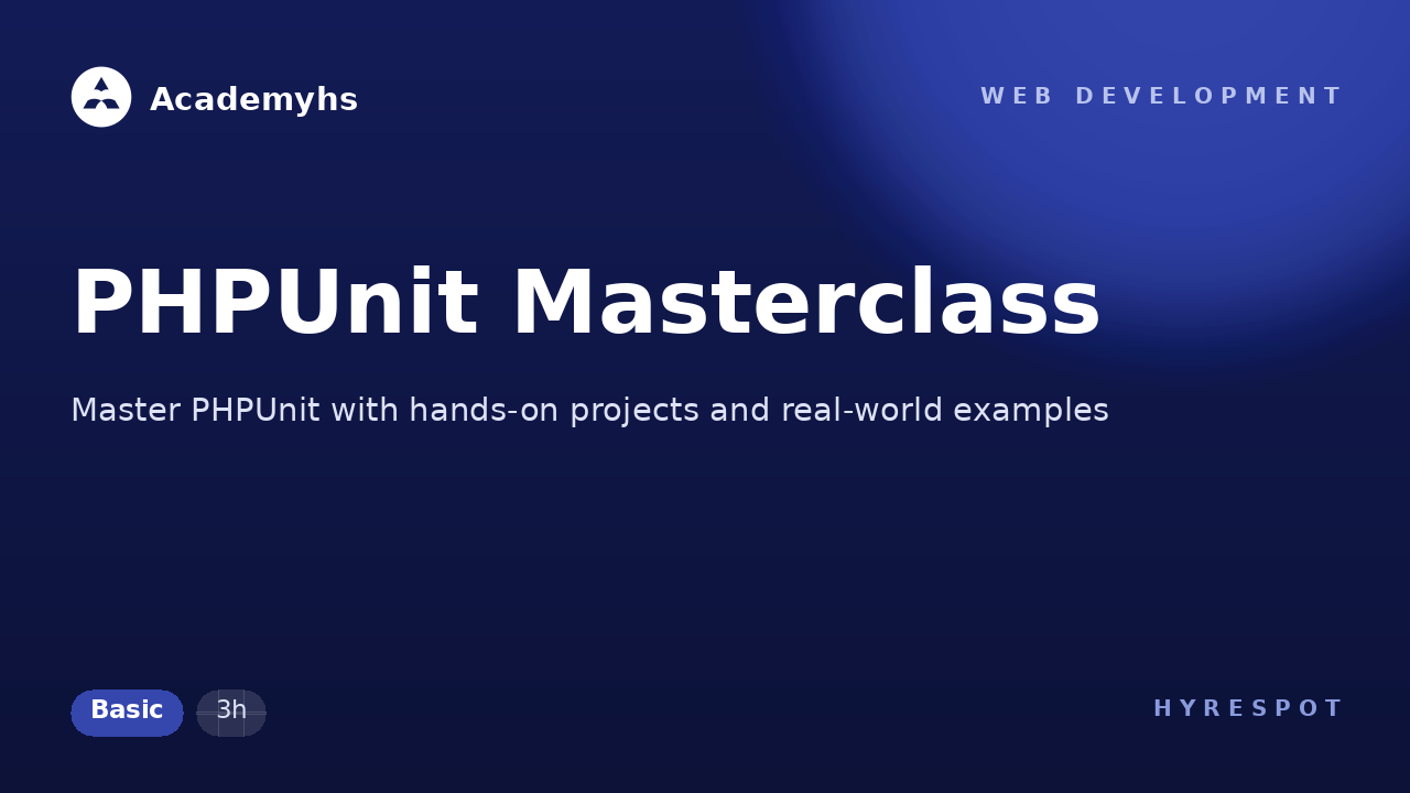 PHPUnit Masterclass