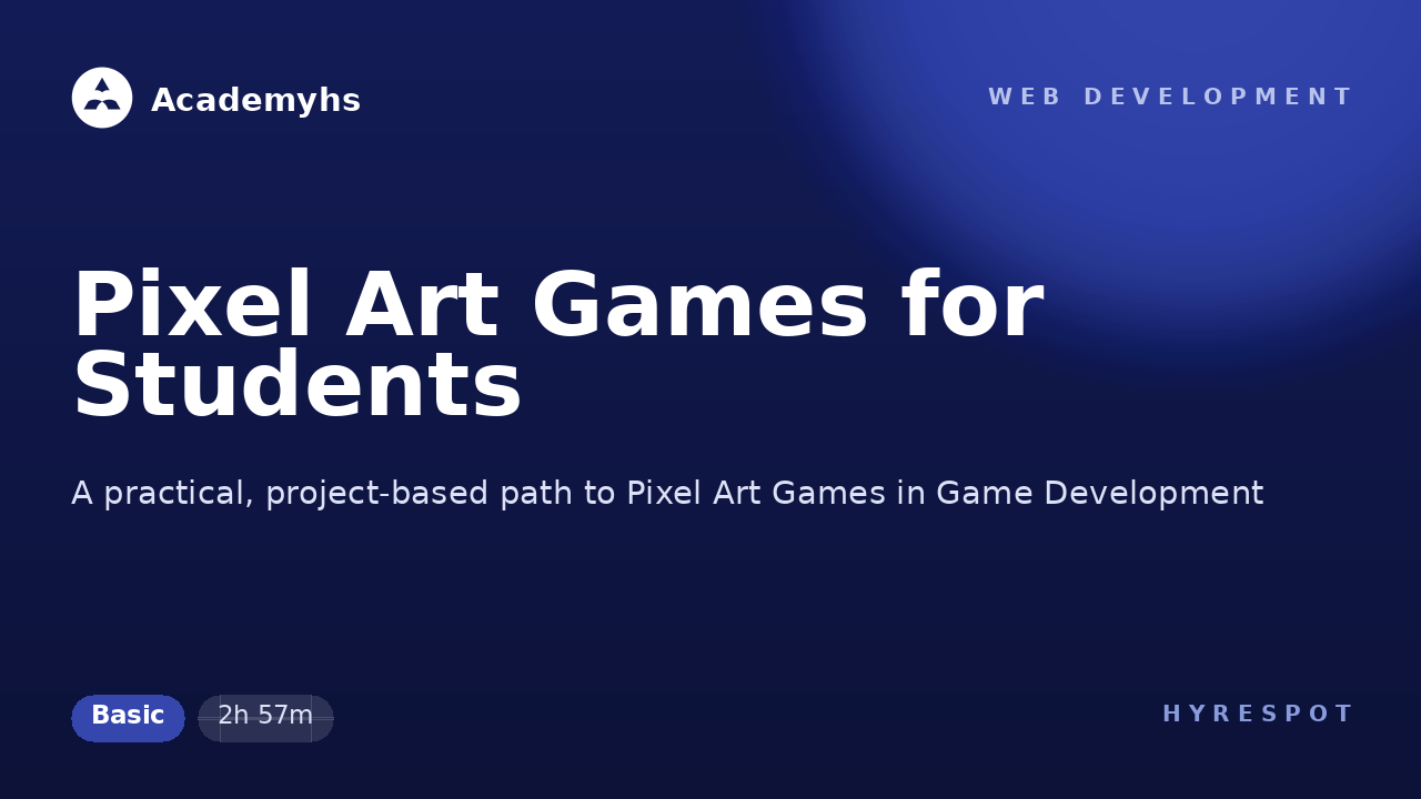 Pixel Art Games for Students